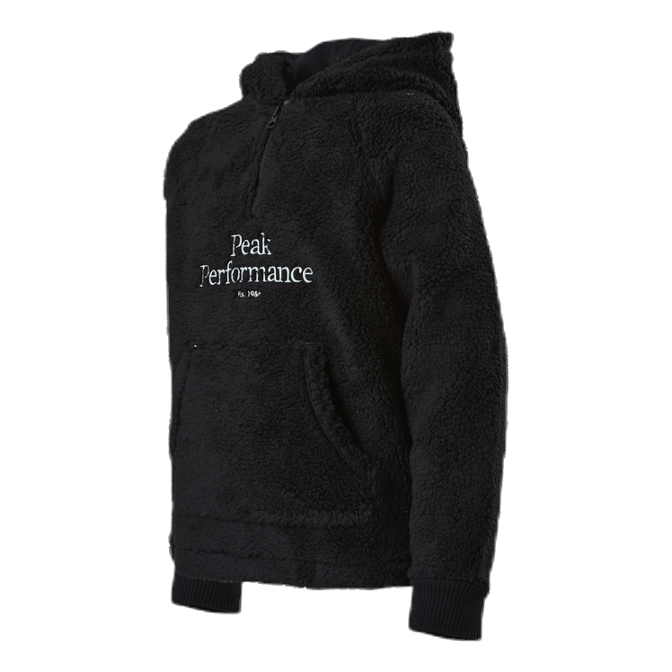 Junior Original Pile Half Zip Hoodie Black