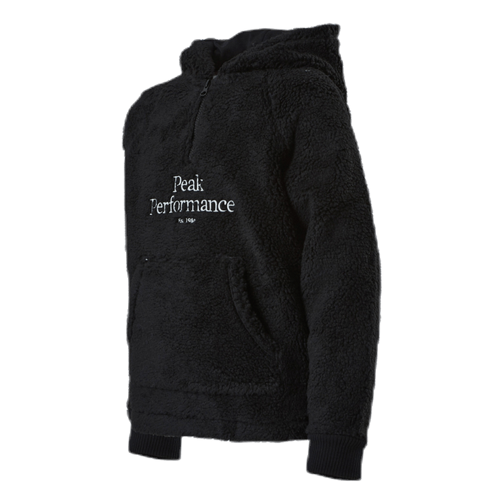 Junior Original Pile Half Zip Hoodie Black