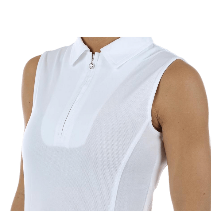 Macy S/L Polo Shirt White