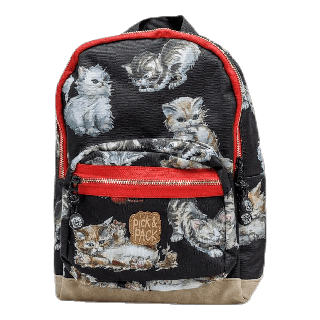 Kittens Backpacks Black