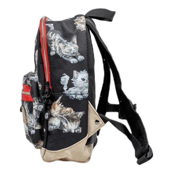 Kittens Backpacks Black