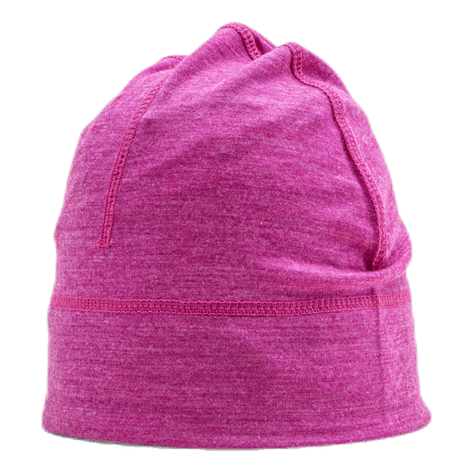 Thin Running Hat Wool Pink