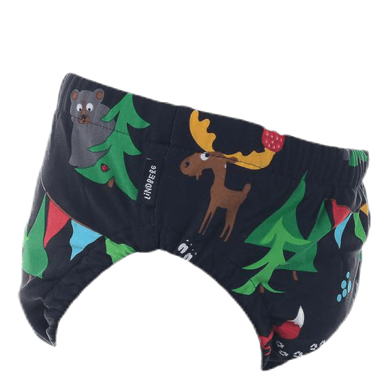 Paros Swim Diaper Patterned/Black