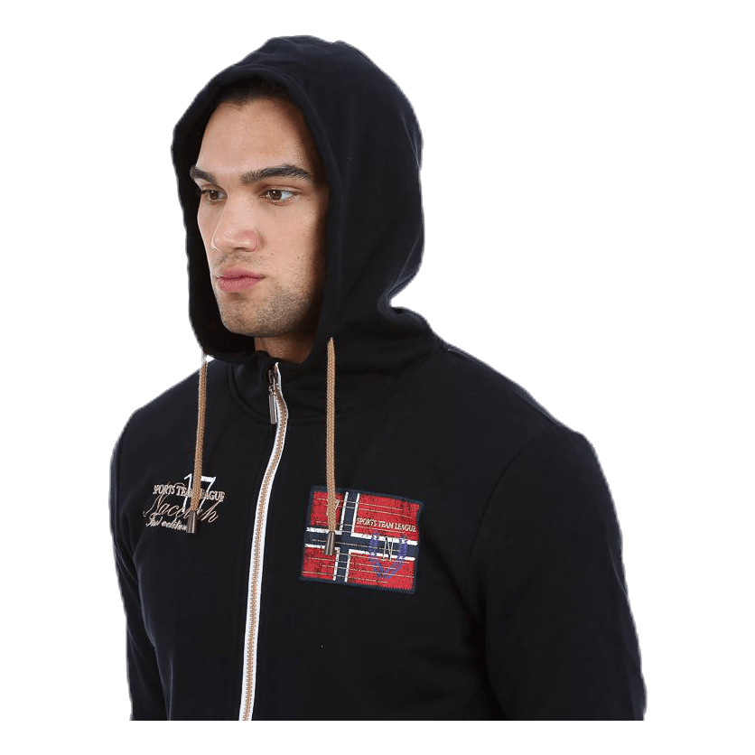 Oslo Hood Black