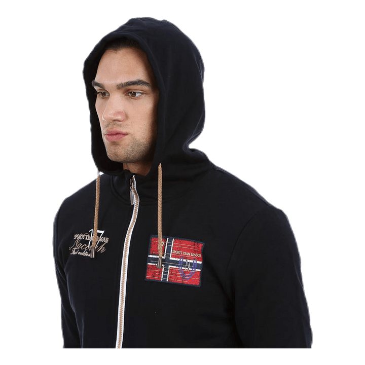 Oslo Hood Black