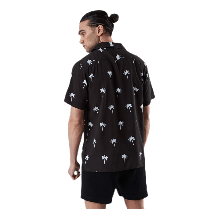 Black Palm Shirt  Black