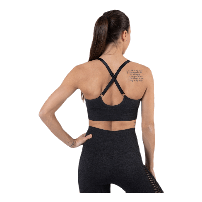 Dynamic Seamless Sports Bra Grey