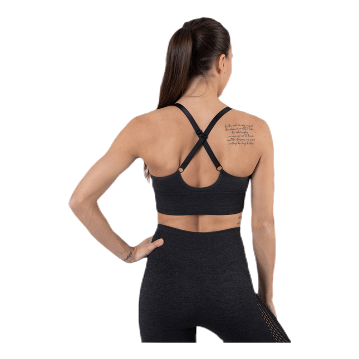 Dynamic Seamless Sports Bra Grey