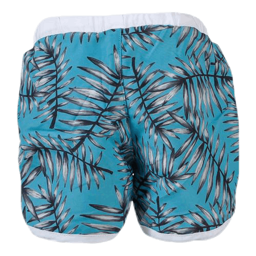 Palm Swim Diaper Shorts Blue