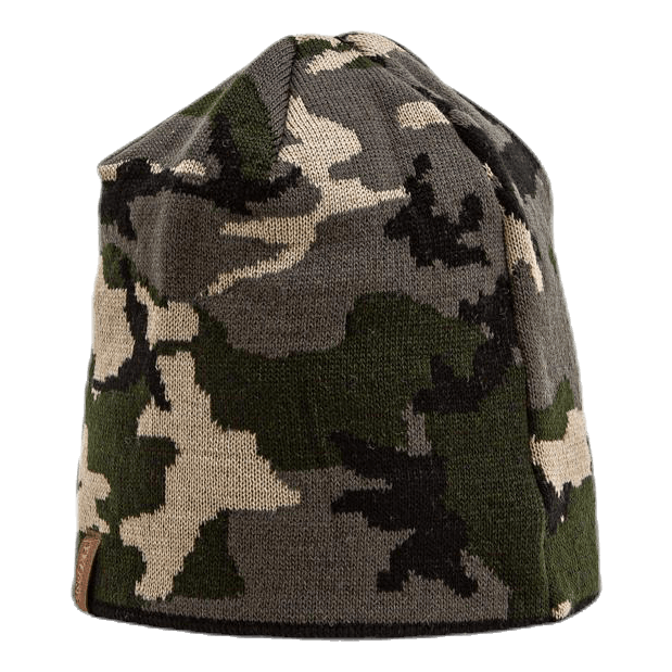 Camo Hat Patterned/Green