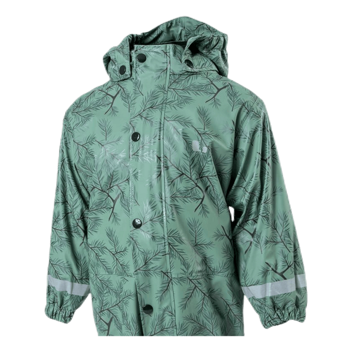 Nordskog Fleece-Lined Rain Overall Green