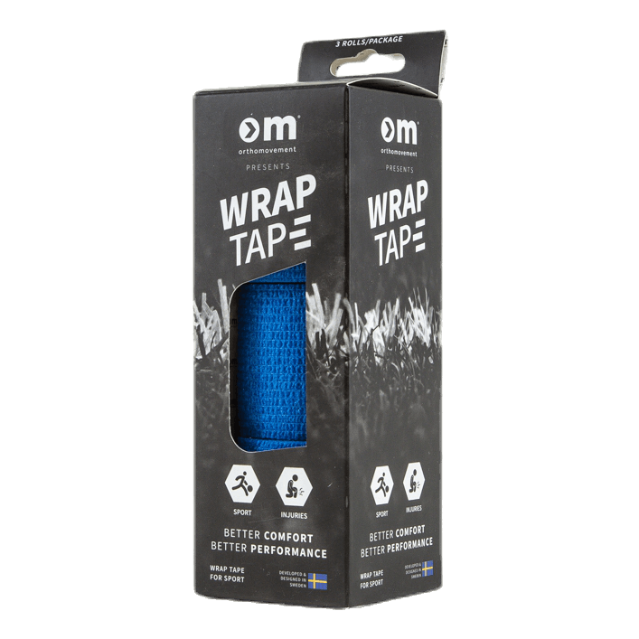 Wrap Tape 5CM/4,5M x3 Blue