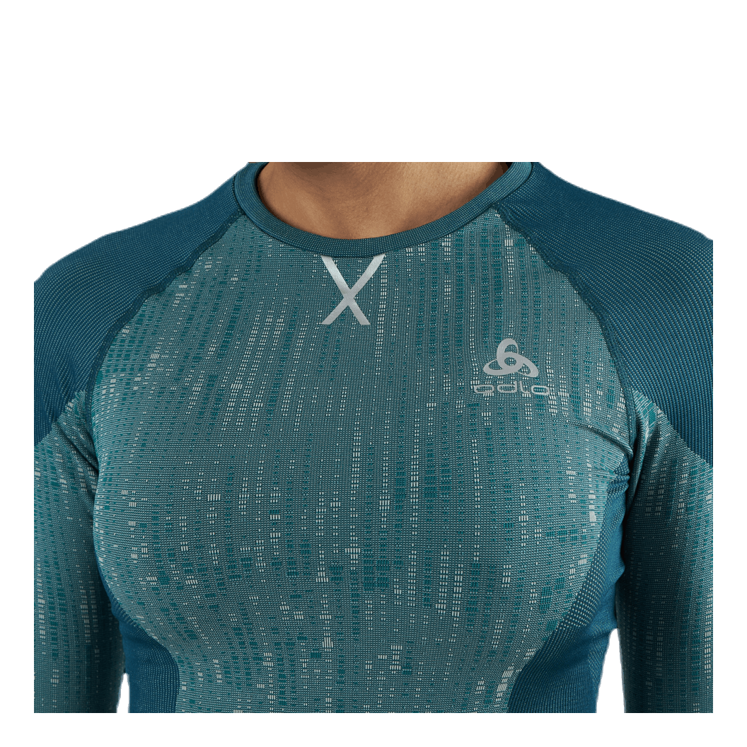 Blackcomb LS Crew Neck Top Green