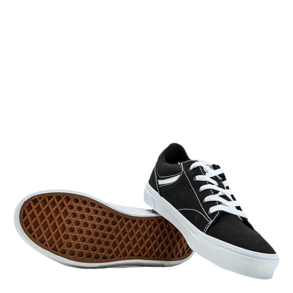 Vans black 2025 and white junior
