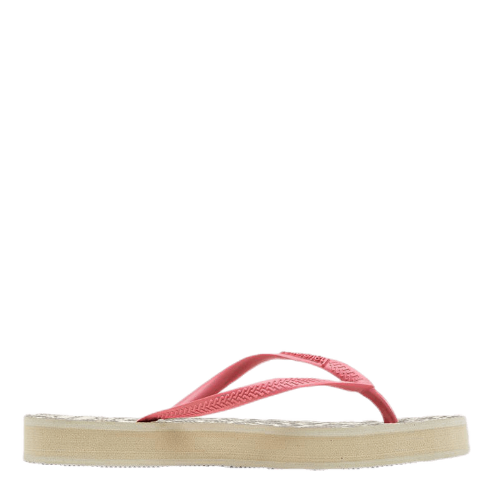 Slim Flatform Animal Beige