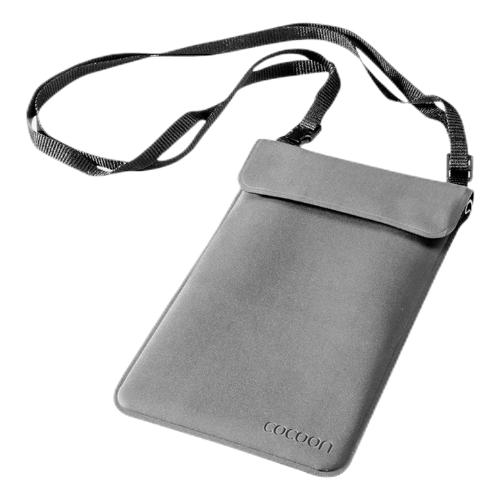 Waterproof Neck Wallet Grey