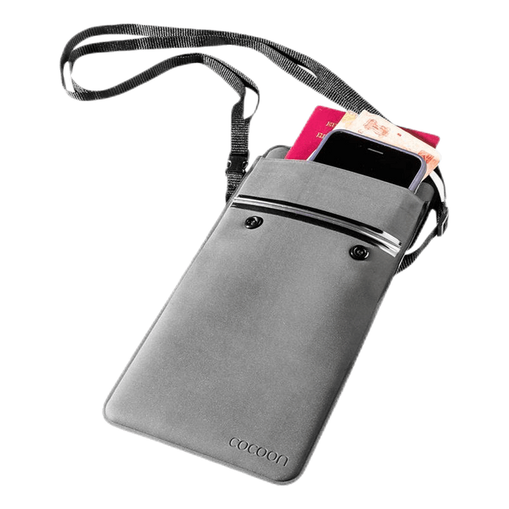 Waterproof Neck Wallet Grey