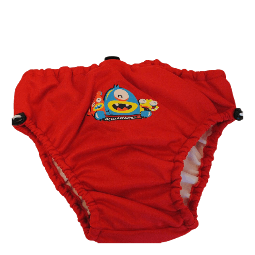 Drim Diaper Pants Red