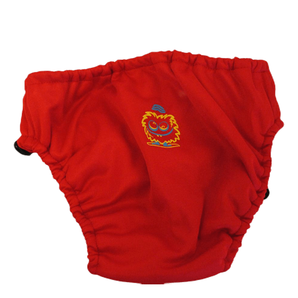 Drim Diaper Pants Red