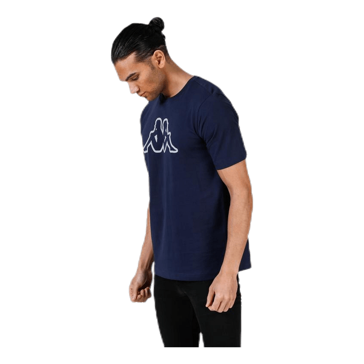 T-Shirt S/S, Cromen Blue/Grey