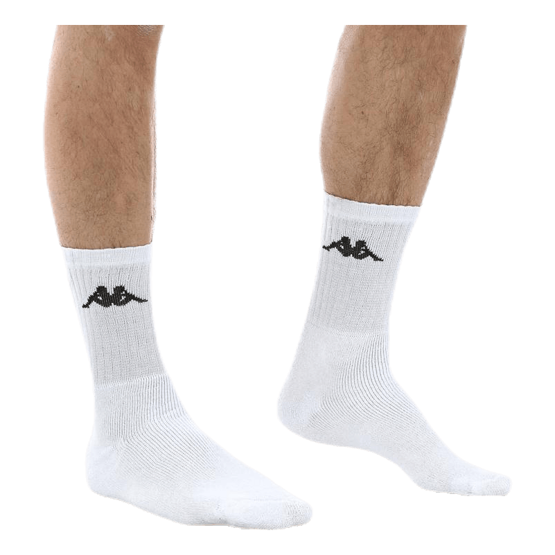 Uensartet Rektangel Indigenous Kappa Tennis Trisper Socks 3pk White/Black – Sportamore.com