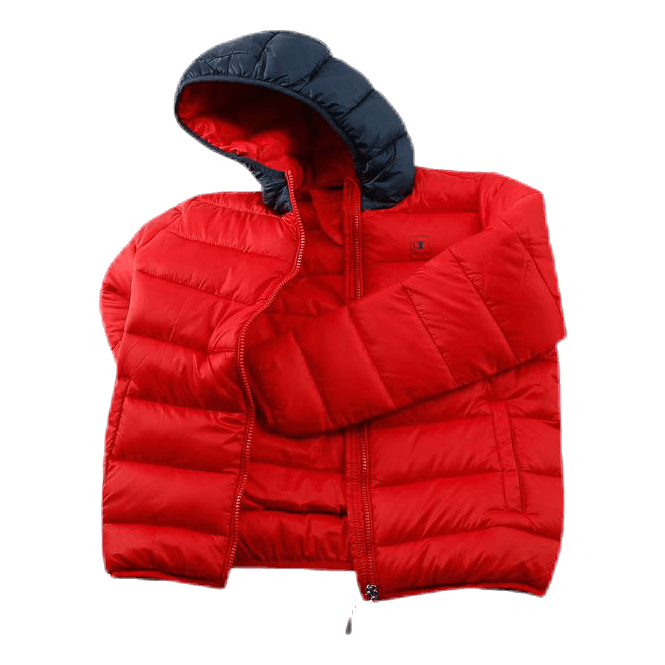 Hooded Youth Jacket Red