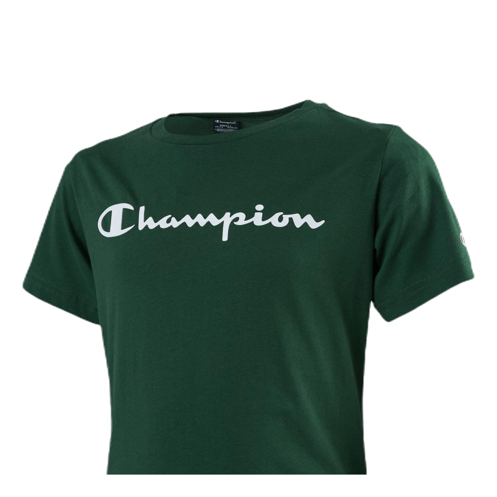 Champion Crewneck T Shirt Junior Green Sportamore