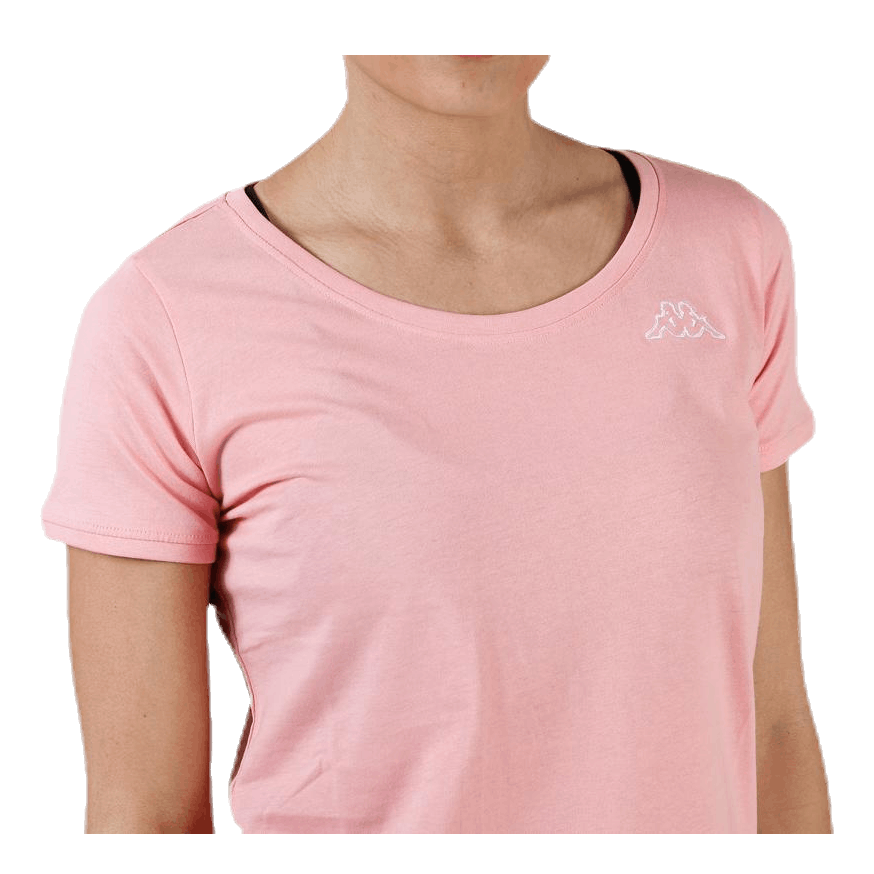 T-Shirt S/S, Logo Momba Pink