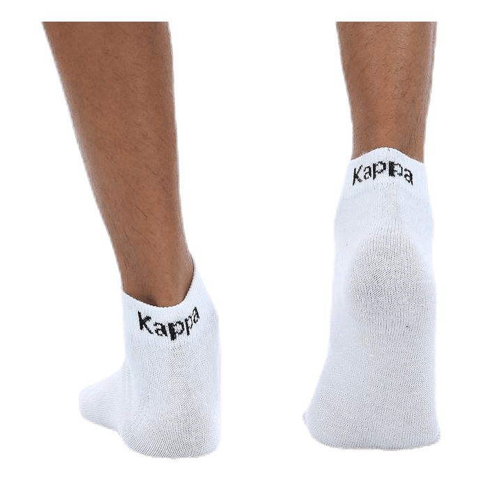 Ben 3-Pack Footies White