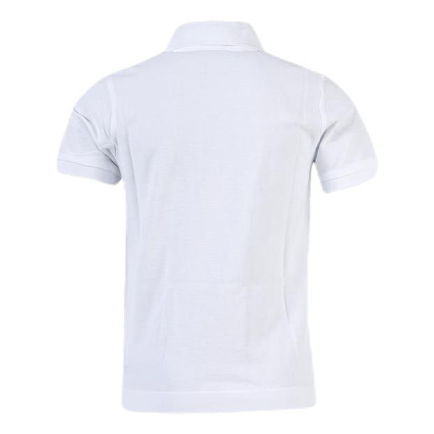 Junior. Polo S/S, Life White