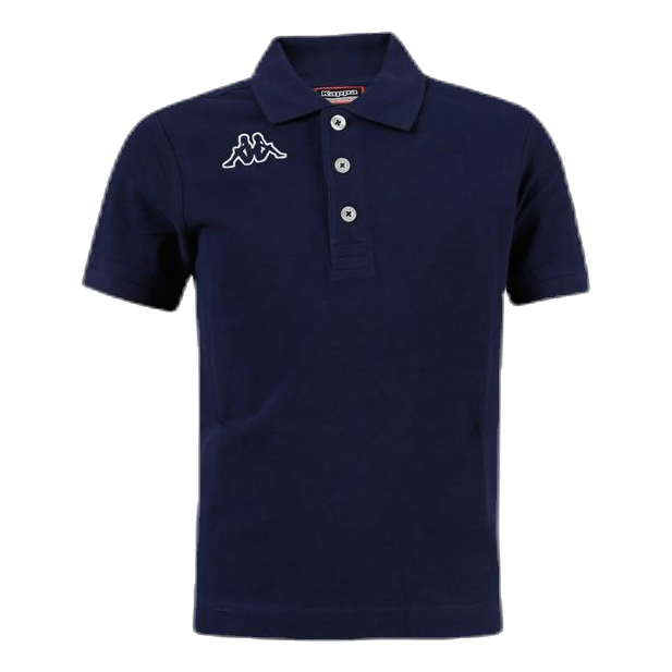 Junior. Polo S/S, Life Blue/White