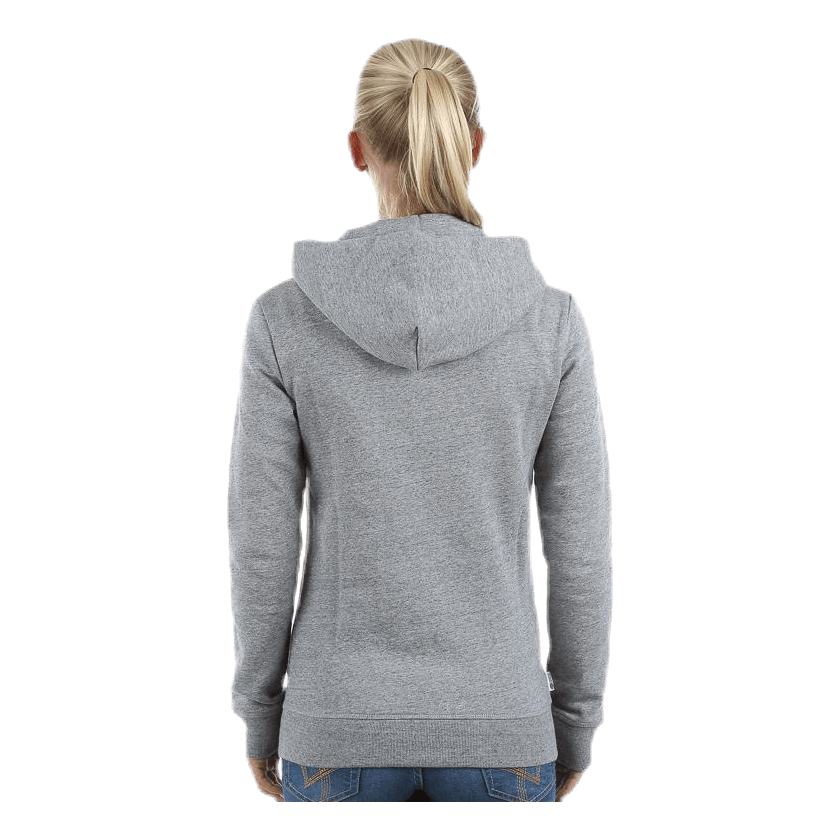 Classic Zip Hood Grey