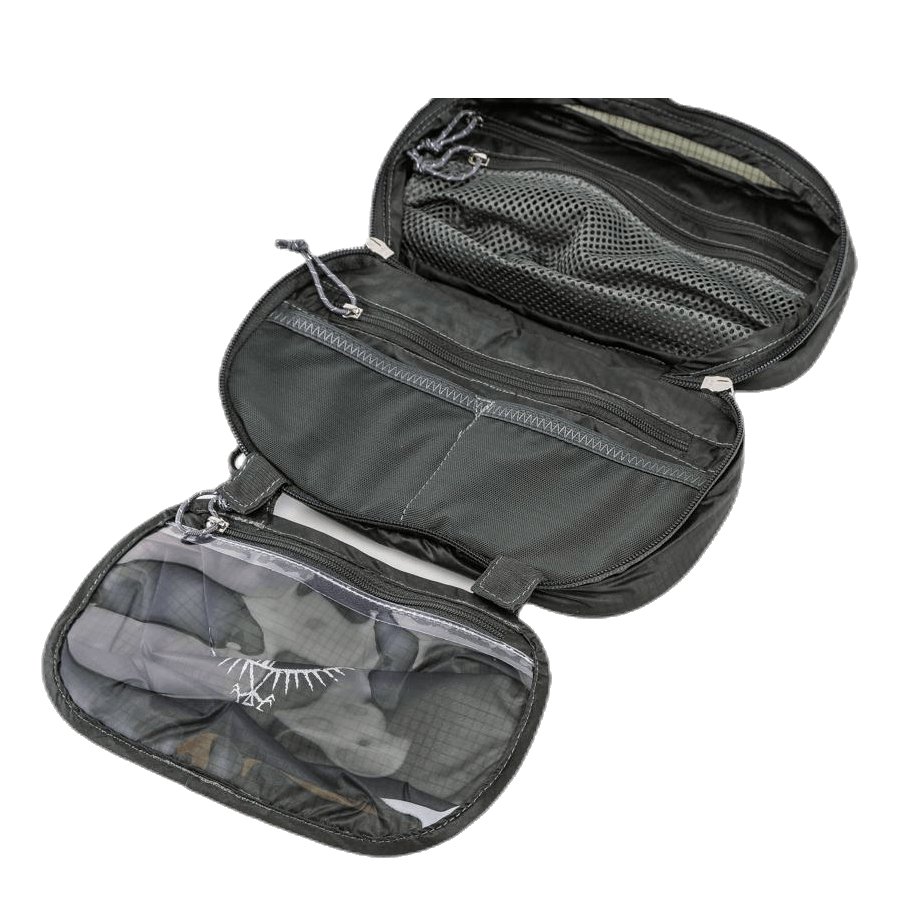 Ultralight Washbag Zip Grey