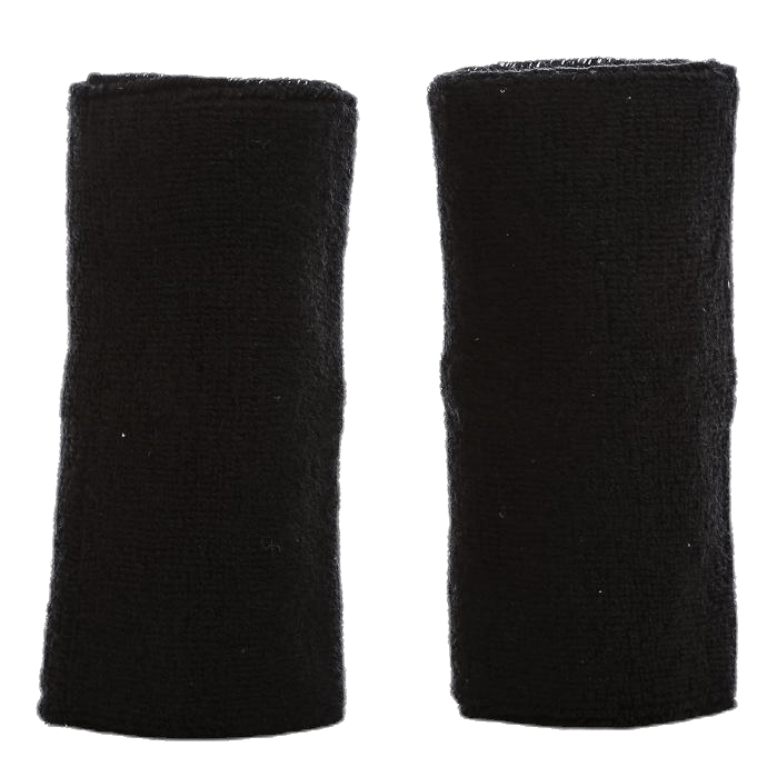 Swoosh Doublewide Wristbands White/Black