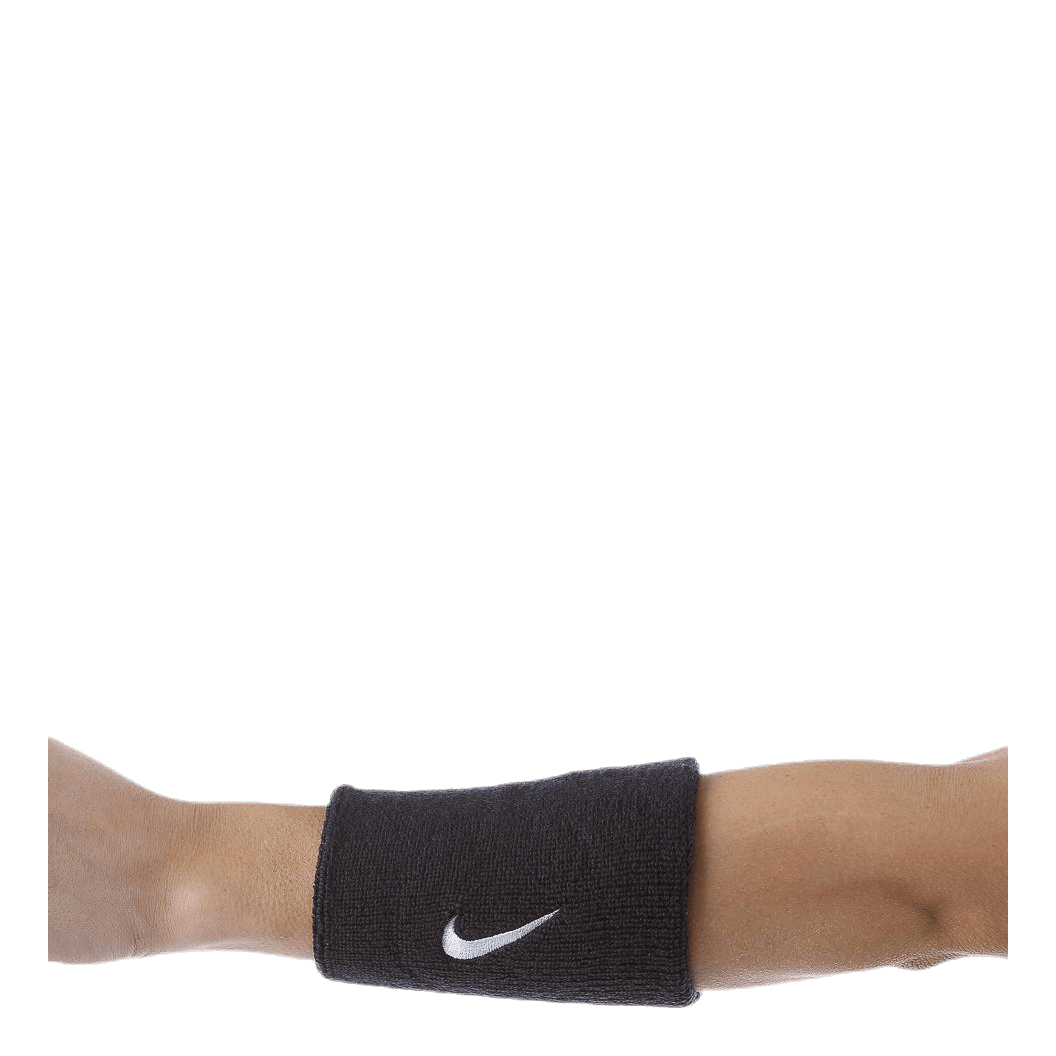 Swoosh Doublewide Wristbands Blue