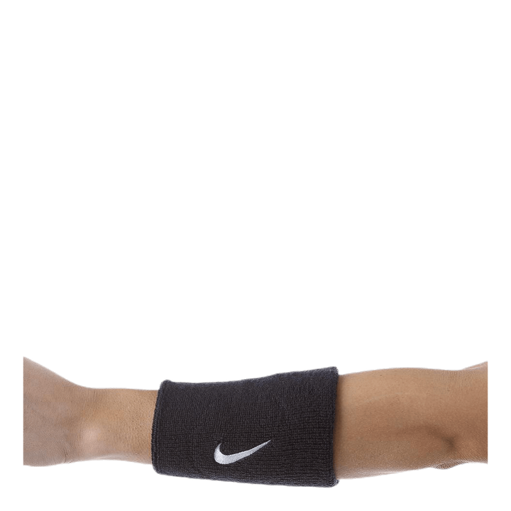 Swoosh Doublewide Wristbands Blue