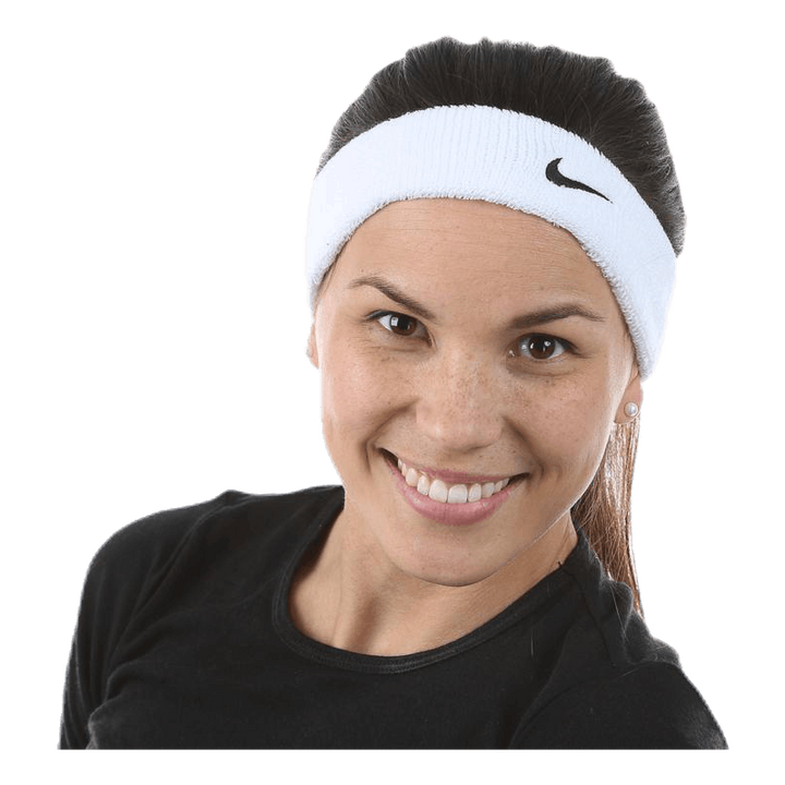 Swoosh Headband White/Black