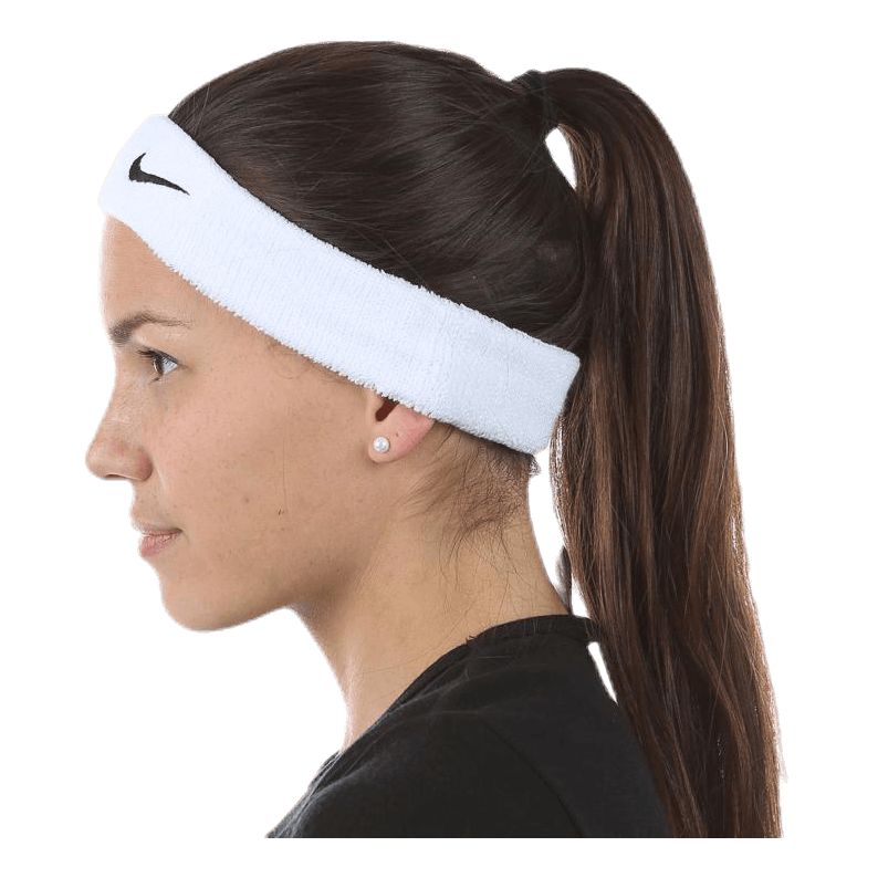 Swoosh Headband White/Black