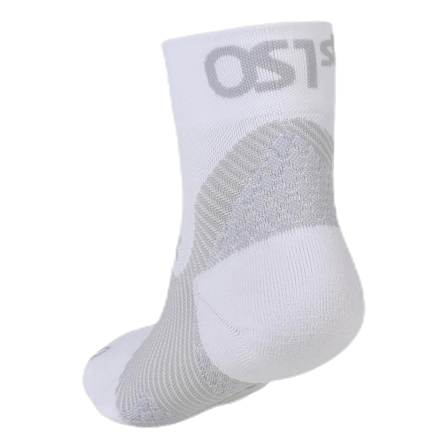 FS4 Plantar Fasciitis Socks Crew White