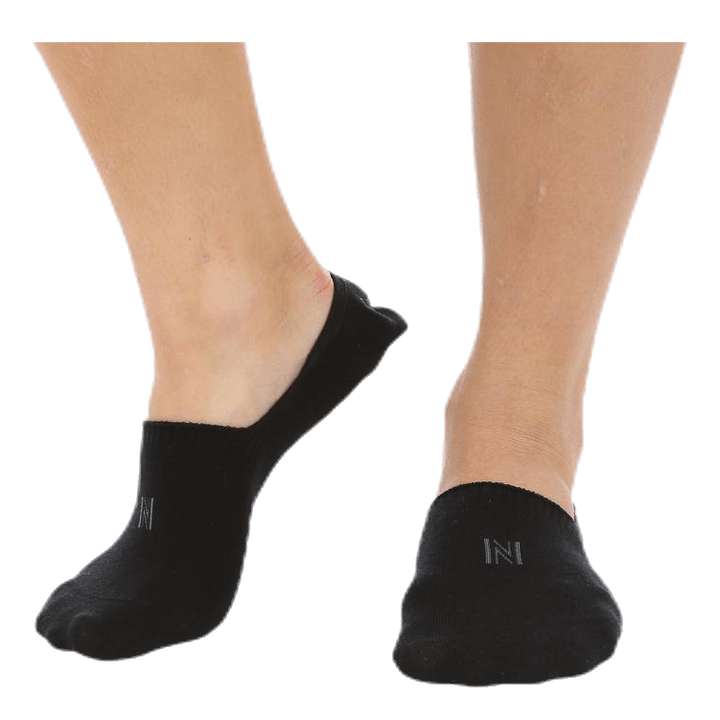 Scarlett 2-pack Invisible Sock Lady Black