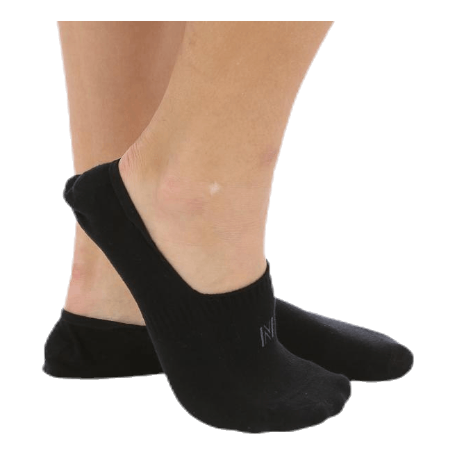 Scarlett 2-pack Invisible Sock Lady Black