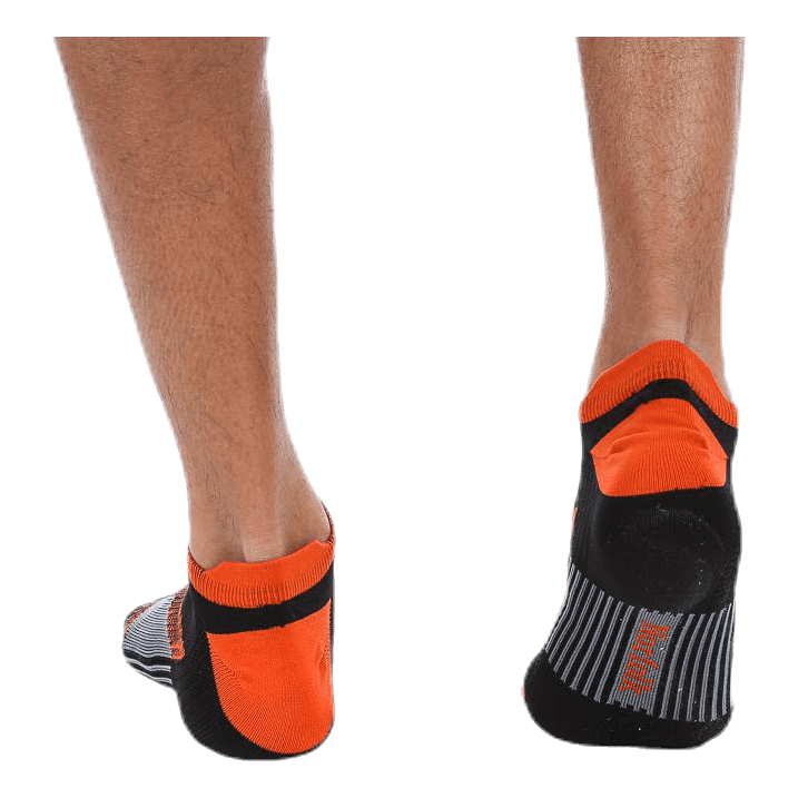 Sebastian Thin Running Sock Low-cut Orange/Black