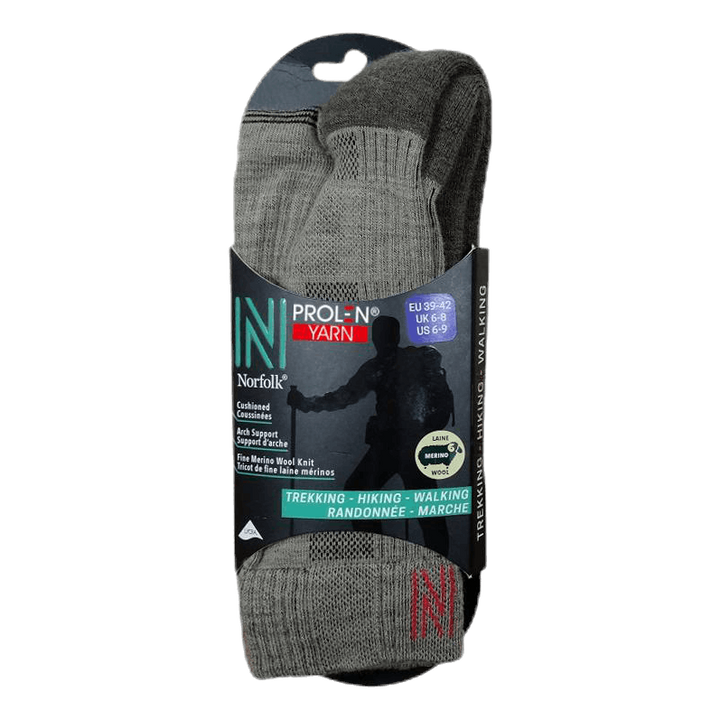 Merino Trekking Socks - Leonardo Brown