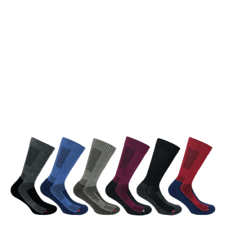 Merino Trekking Socks - Leonardo Brown