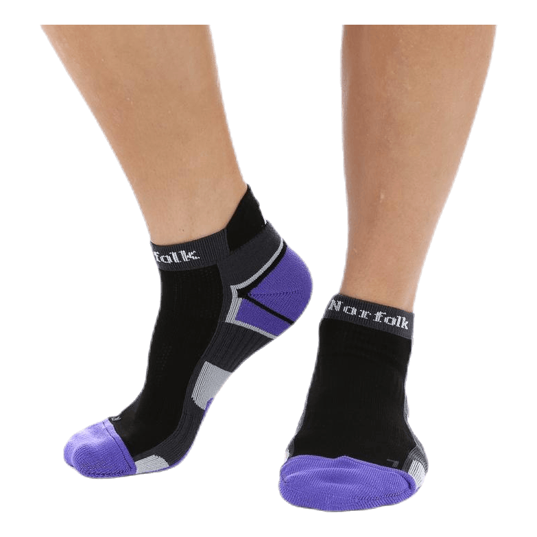 Joyner low-Cut Running socks Purple/Black
