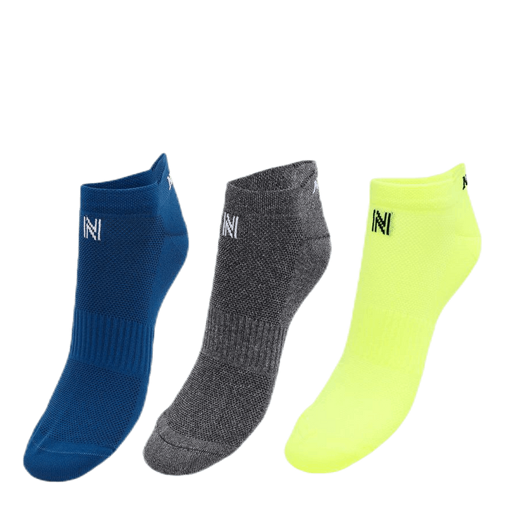 Izzy 3-Pack Running Socks Patterned