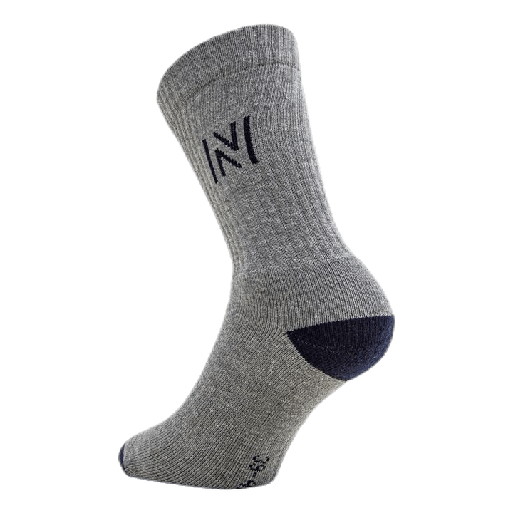 Barkley - 2-pack Premium Tennis Socks Blue/Grey