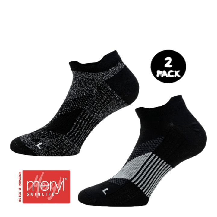 2-Pack Running Socks - Thomas Black