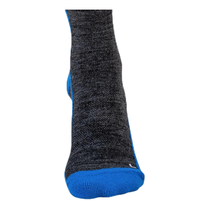 Courchevel - Ski and Snowboarding Socks w Merino Wool Grey