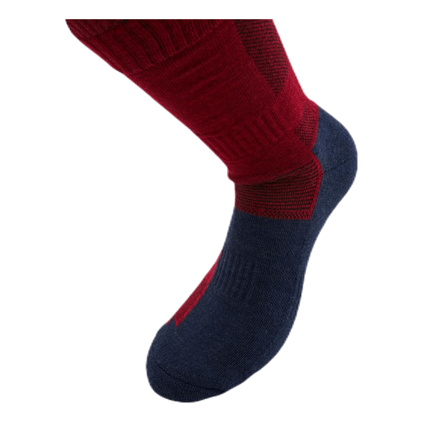 Merino Trekking Socks - Leonardo Blue/Red